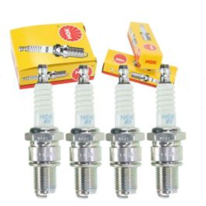 4 pc NGK Standard Spark Plugs for 1973-1974 Renault R17 1.6L L4