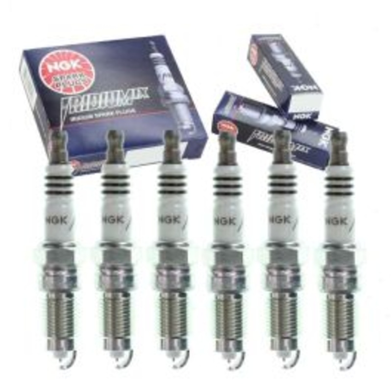 6 pc NGK Iridium IX Spark Plugs for 2003 Ford E-150 Club Wagon 4.2L V6