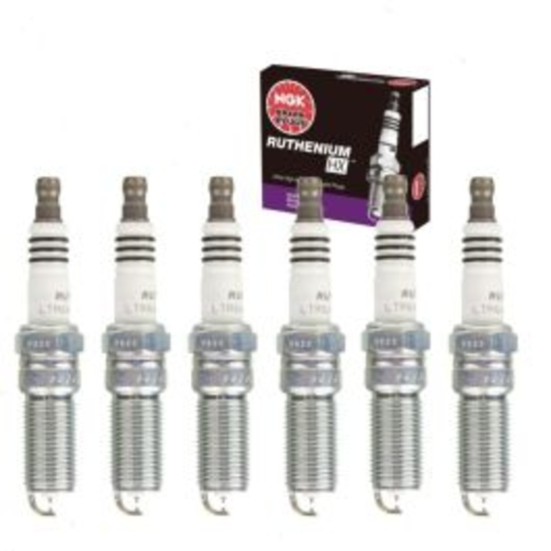 6 pc NGK Ruthenium HX Spark Plugs for 2011-2020 Ford Explorer 3.3L 3.5L V6