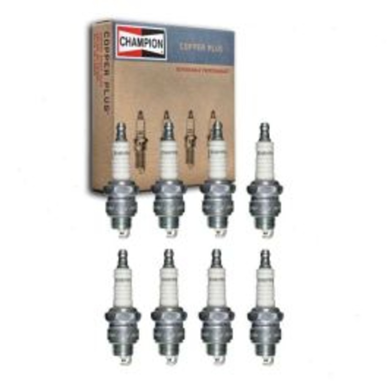 8 pc Champion Copper Plus Spark Plugs for 1960-1973 Dodge Polara 6.3L 6.6L 6.7L 7.0L 7.2L V8