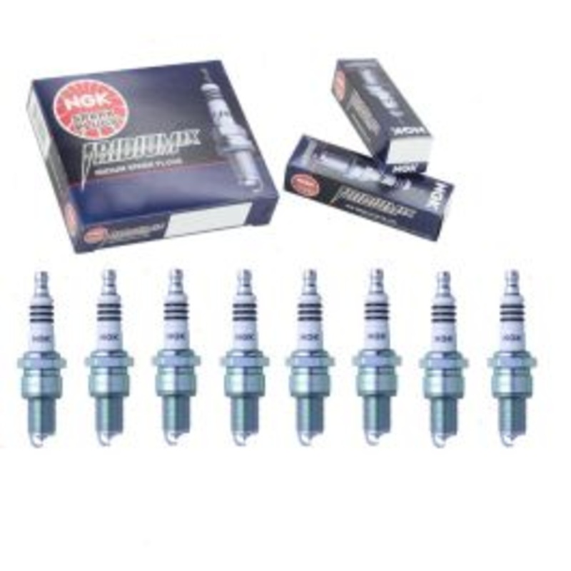8 pc NGK Iridium IX Spark Plugs for 1981-1992 Dodge W250 5.2L 5.9L V8
