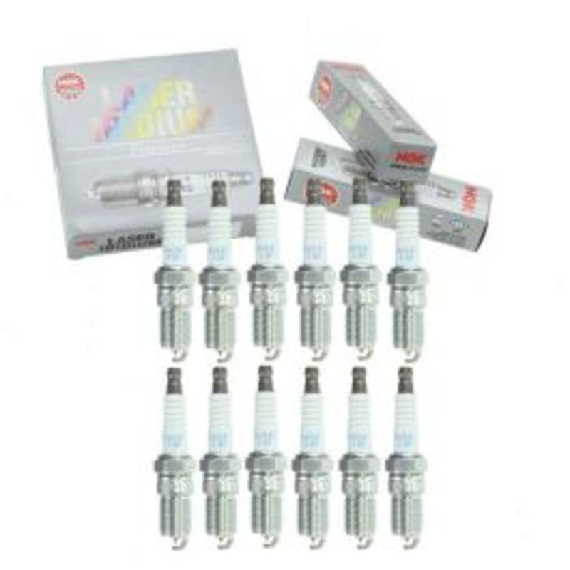 12 pc NGK Laser Iridium Spark Plugs for 2000 Aston Martin DB7 6.0L V12