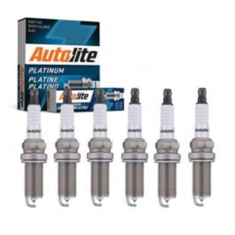 6 pc Autolite Platinum Spark Plug for 2007-2010 BMW X3 3.0L L6