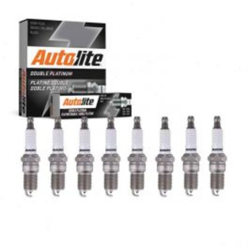 8 pc Autolite Double Platinum Spark Plug for 1998-1999 Lincoln Navigator