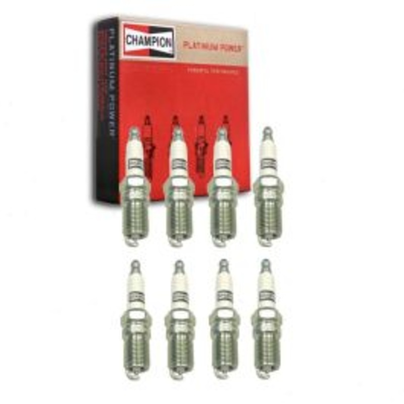 8 pc Champion Platinum Spark Plugs for 2005 Ford Crown Victoria 4.6L V8
