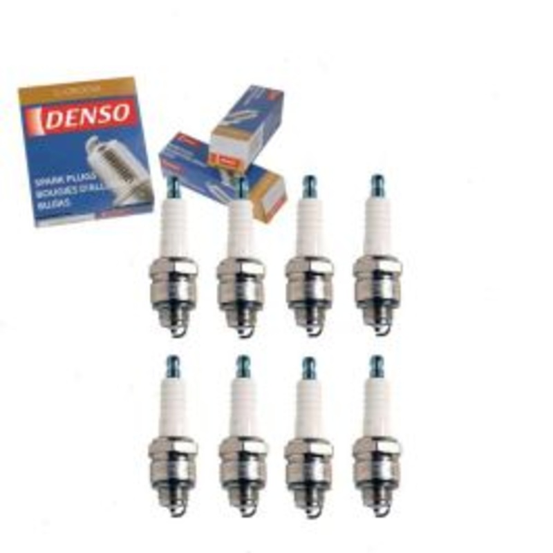 8 pc DENSO Standard U-Groove Spark Plugs for 1969-1970 International 1000D 4.4L 5.0L V8
