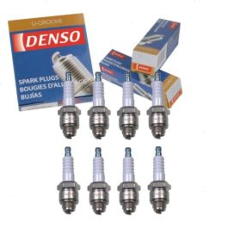 8 pc DENSO Standard U-Groove Spark Plugs for 1969 Chevrolet C10 Suburban 5.0L V8