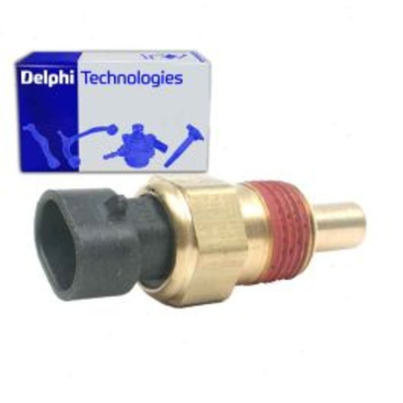 Delphi Coolant Temperature Sensor for 1985-2005 Pontiac Grand Am 2.0L 2.3L 2.4L 2.5L 3.0L 3.1L 3.3L 3.4L L4 V6