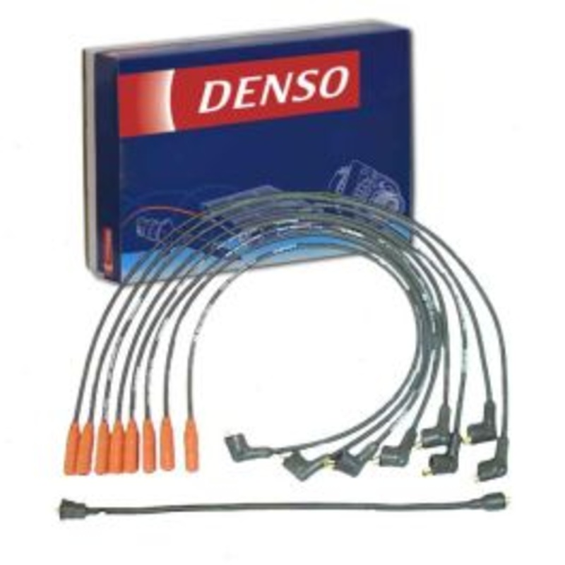 DENSO Spark Plug Wire Set for 1963 Ford 300