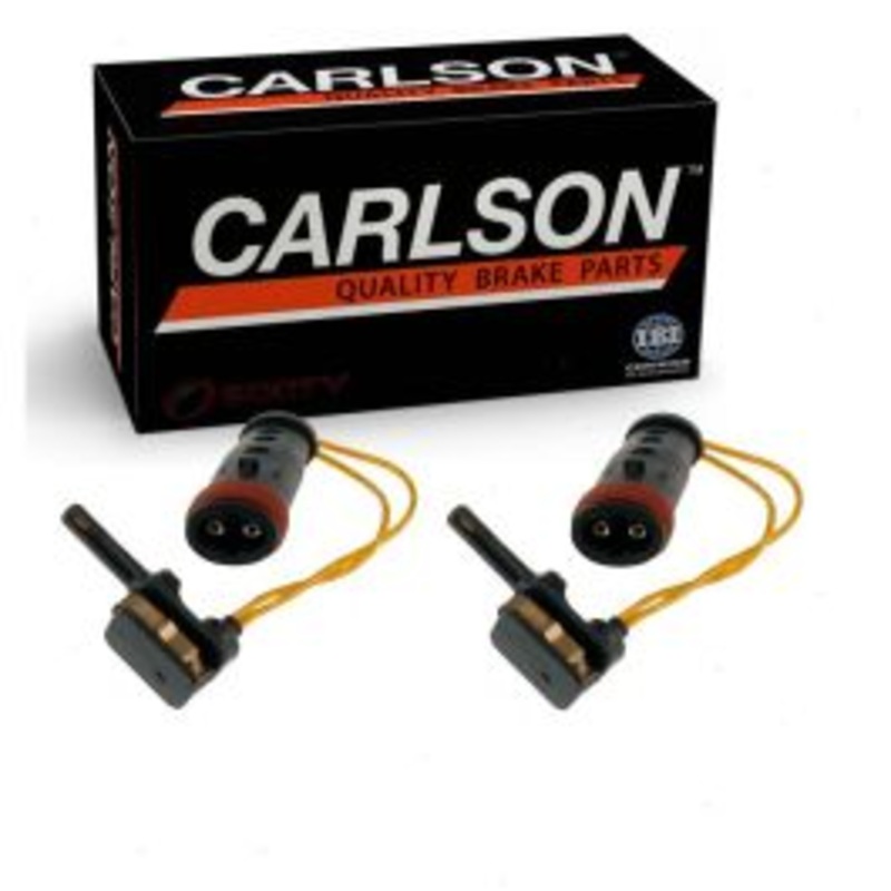 2 pc Carlson Front Disc Brake Pad Wear Sensors for 2017-2018 Mercedes-Benz E43 AMG