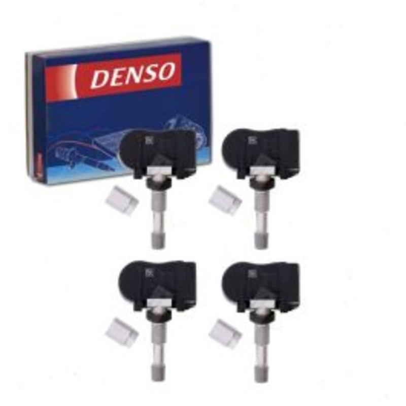 4 pc DENSO Tire Pressure Monitoring System Sensors for 2015-2017 Mitsubishi Mirage