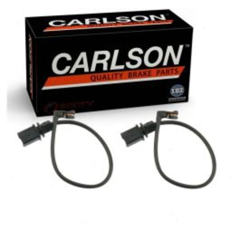 2 pc Carlson Front Disc Brake Pad Wear Sensors for 2014-2017 Audi SQ5