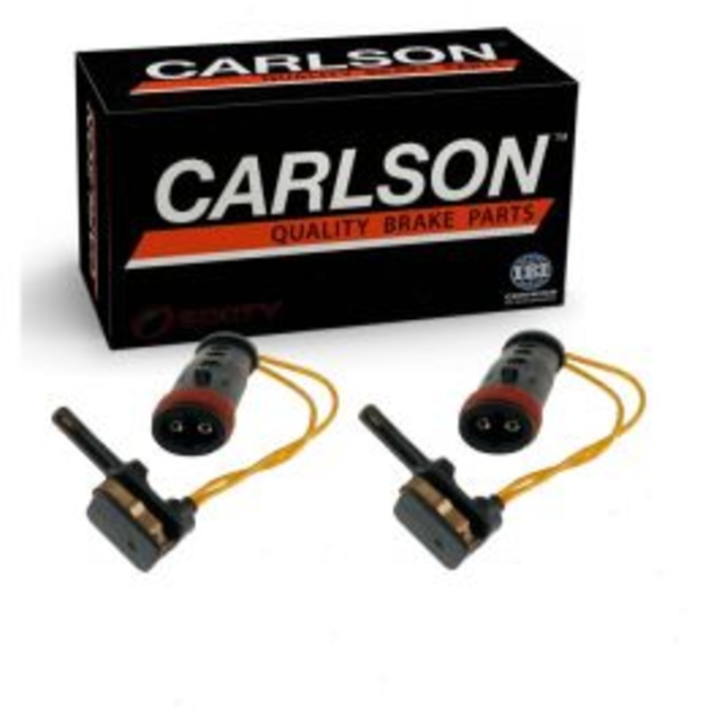 2 pc Carlson Front Disc Brake Pad Wear Sensors for 2015-2022 Mercedes-Benz GLA250