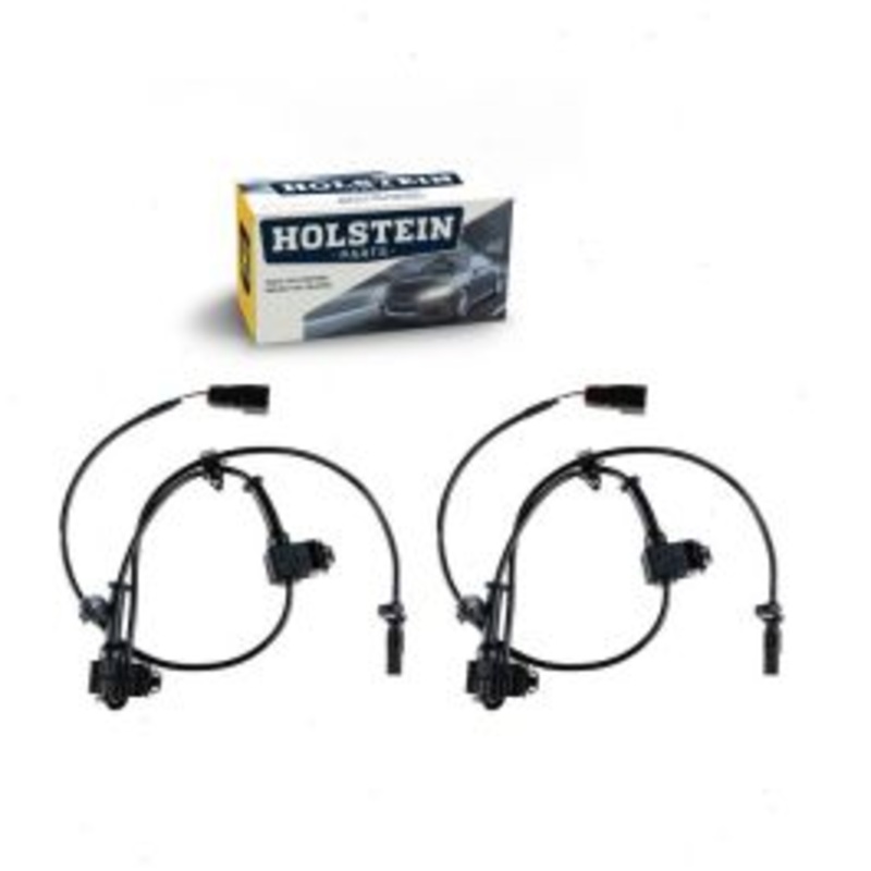2 pc Holstein Front Left ABS Wheel Speed Sensors for 2013 Mazda CX-5
