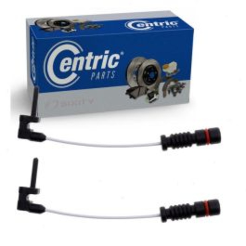 2 pc Centric Premium Front Disc Brake Pad Wear Sensors for 1994-1997 Mercedes-Benz E420