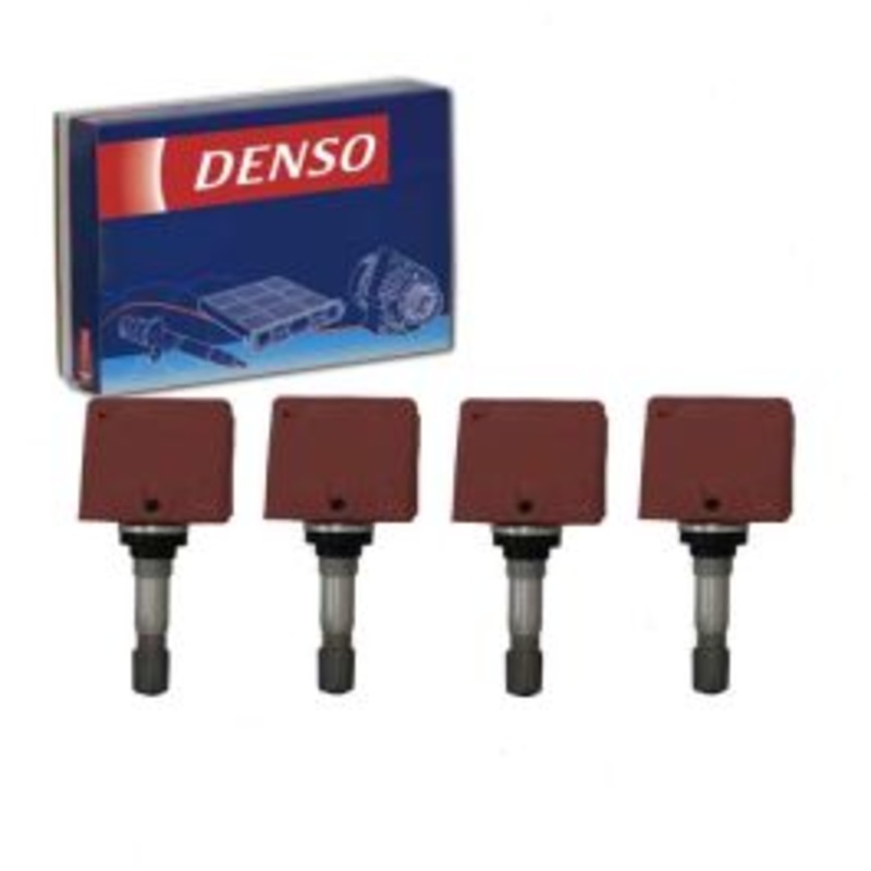4 pc DENSO Tire Pressure Monitoring System Sensors for 2007-2012 Mitsubishi Galant