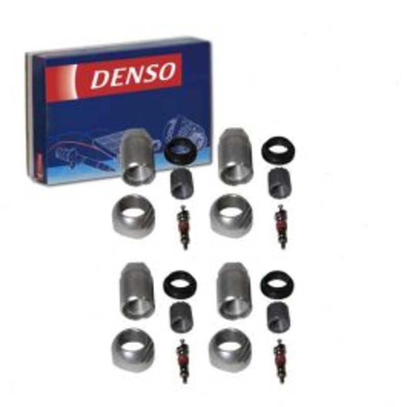 4 pc DENSO TPMS Sensor Service Kits for 2006-2009 Mercedes-Benz CLK350