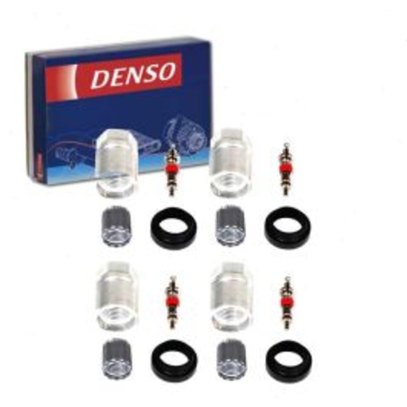 4 pc DENSO TPMS Sensor Service Kits for 2007-2013 Nissan Sentra