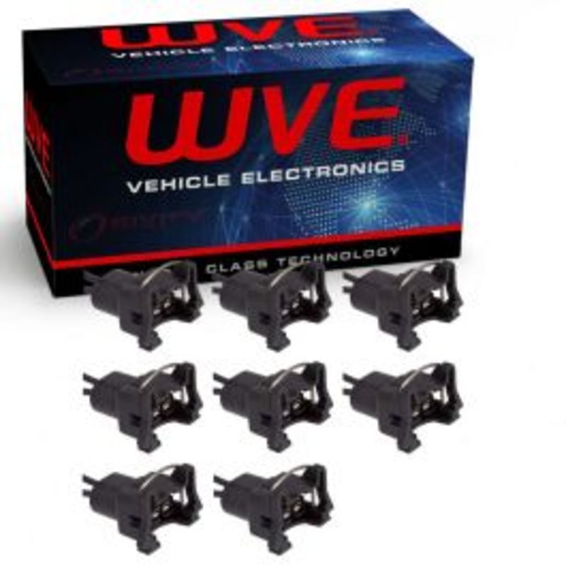 8 pc Wells WVE Fuel Injector Connectors for 1990-1992 Cadillac Allante 4.5L V8