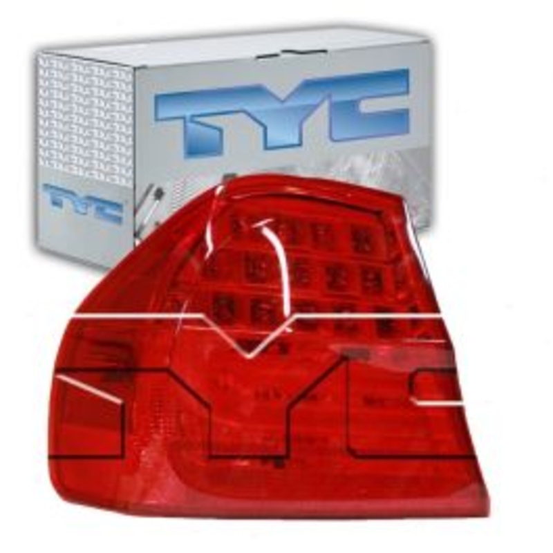 TYC Left Outer Tail Light Assembly for 2009-2011 BMW 335d