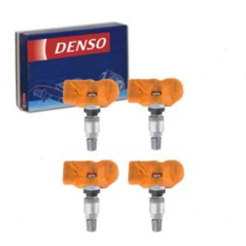 4 pc DENSO Tire Pressure Monitoring System Sensors for 2010-2012 BMW 750i xDrive