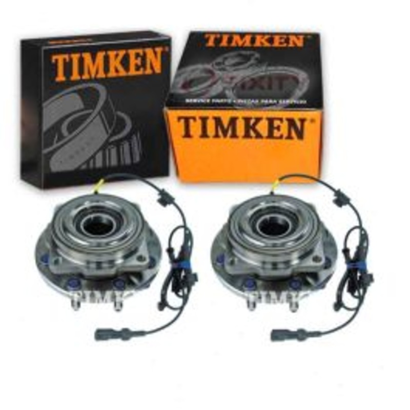 2 pc Timken Front Wheel Bearing Hub Assemblys for 2005-2010 Ford F-350 Super Duty