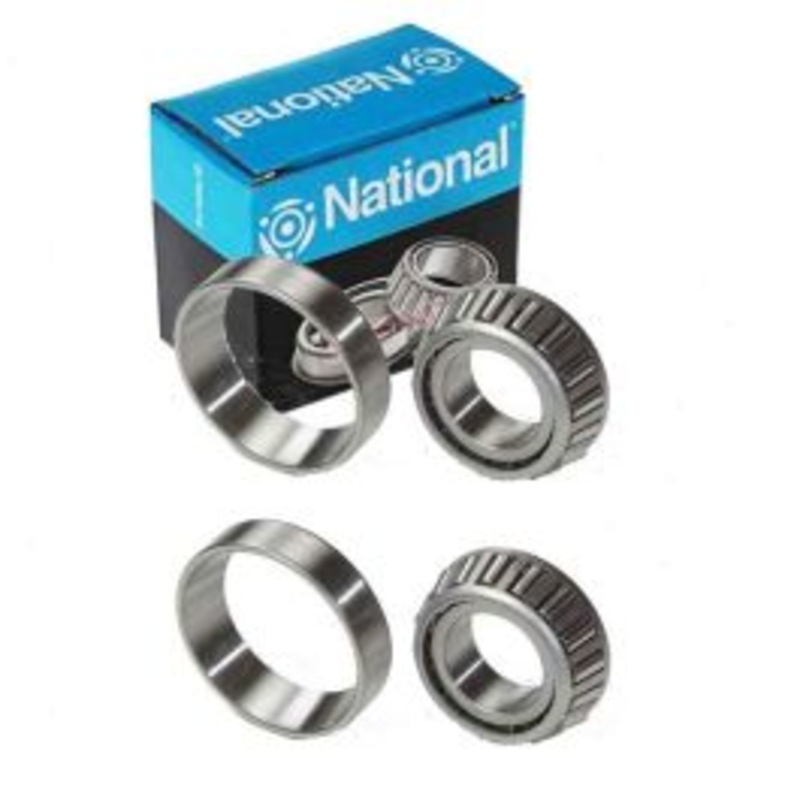 2 pc National Rear Outer Wheel Bearing and Race Sets for 1987-1988 Chevrolet V30