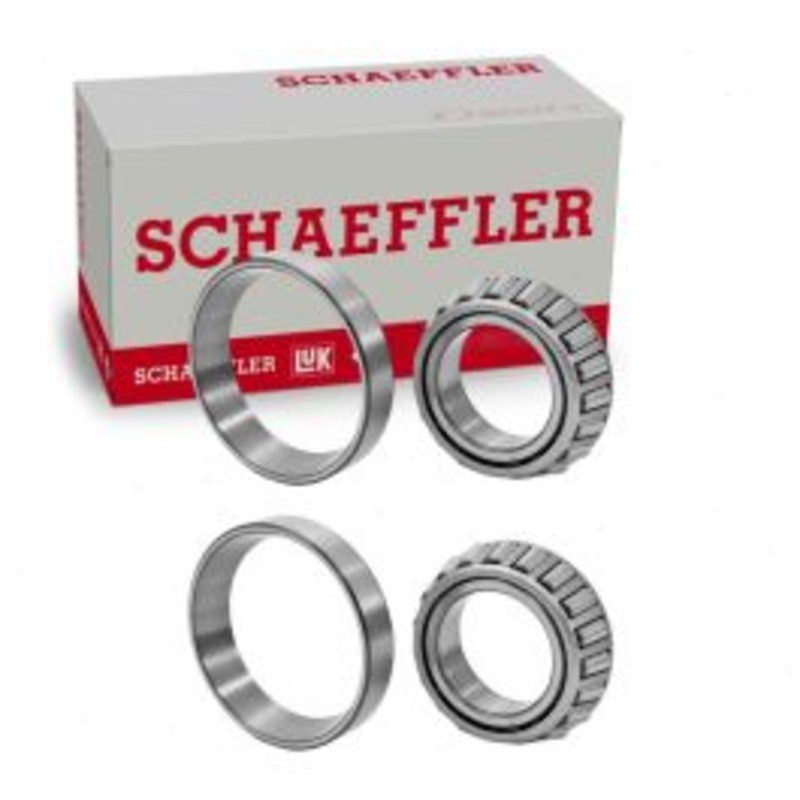 2 pc Schaeffler Front Inner Wheel Bearings for 1960-1961 Jaguar Mark IX 3.8L L6