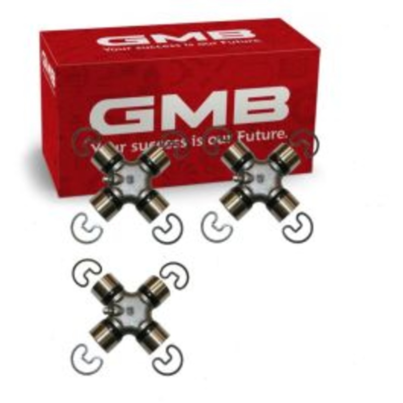 3 pc GMB Rear Shaft All Universal Joints for 1970-1990 Jeep Wagoneer