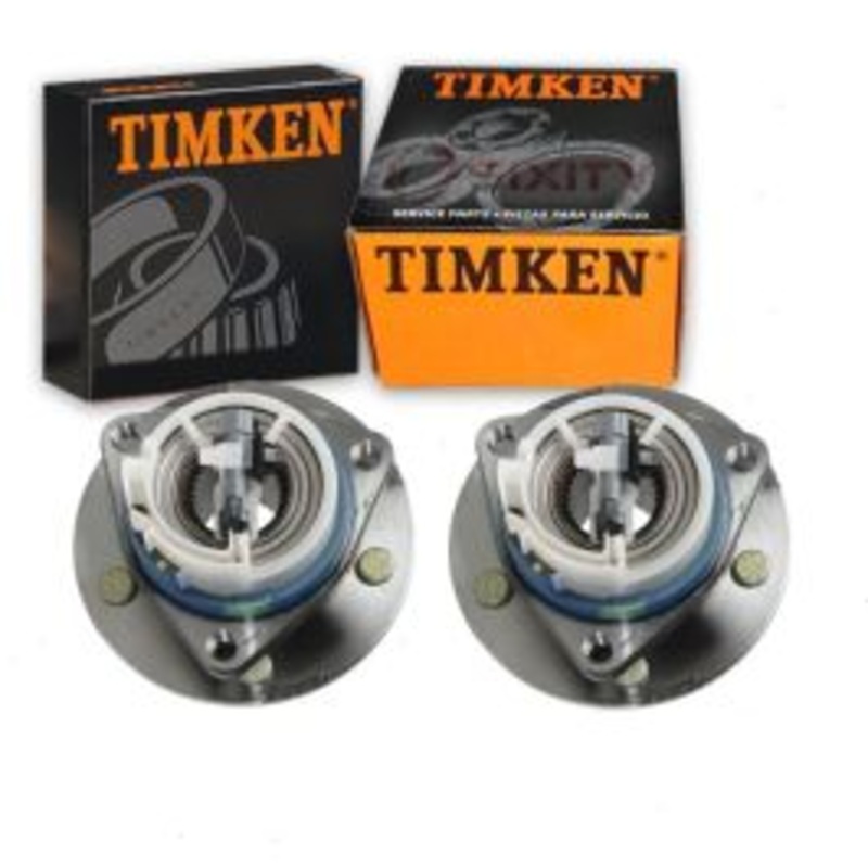 2 pc Timken Front Wheel Bearing Hub Assemblys for 1998-2001 Oldsmobile Intrigue