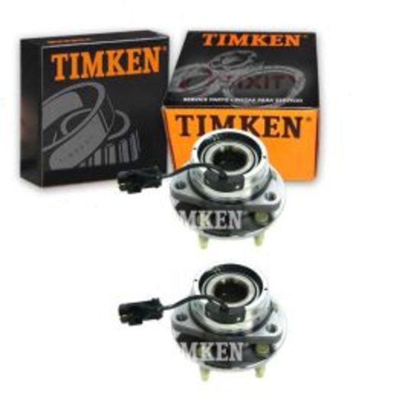 2 pc Timken Front Wheel Bearing Hub Assemblys for 2007-2010 Saturn Aura