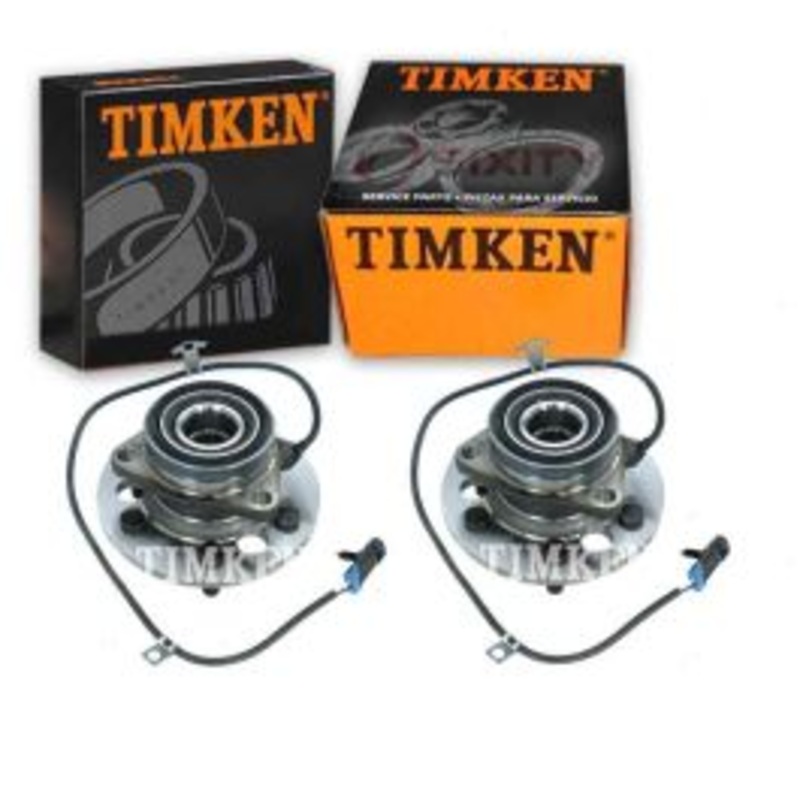 2 pc Timken Front Wheel Bearing Hub Assemblys for 1995-1998 GMC Jimmy