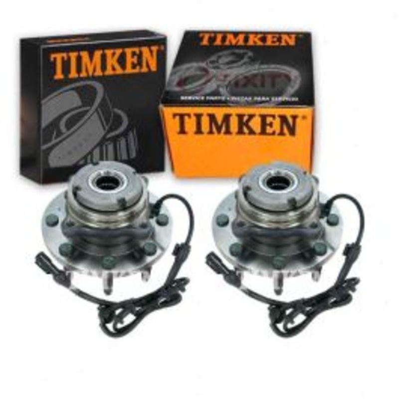 2 pc Timken Front Wheel Bearing Hub Assemblys for 2000-2005 Ford Excursion
