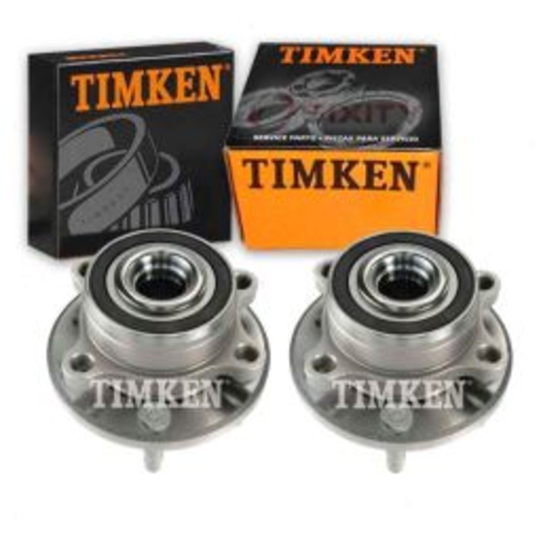 2 pc Timken Rear Wheel Bearing Hub Assemblys for 2013-2018 Ford Police Interceptor Utility