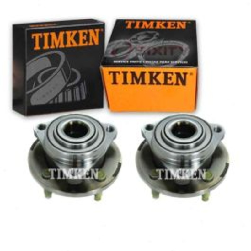 2 pc Timken Front Wheel Bearing Hub Assemblys for 2007-2009 Pontiac G5