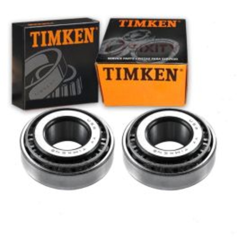 2 pc Timken Front Outer Wheel Bearing and Race Sets for 1985-1987 Hyundai Stellar