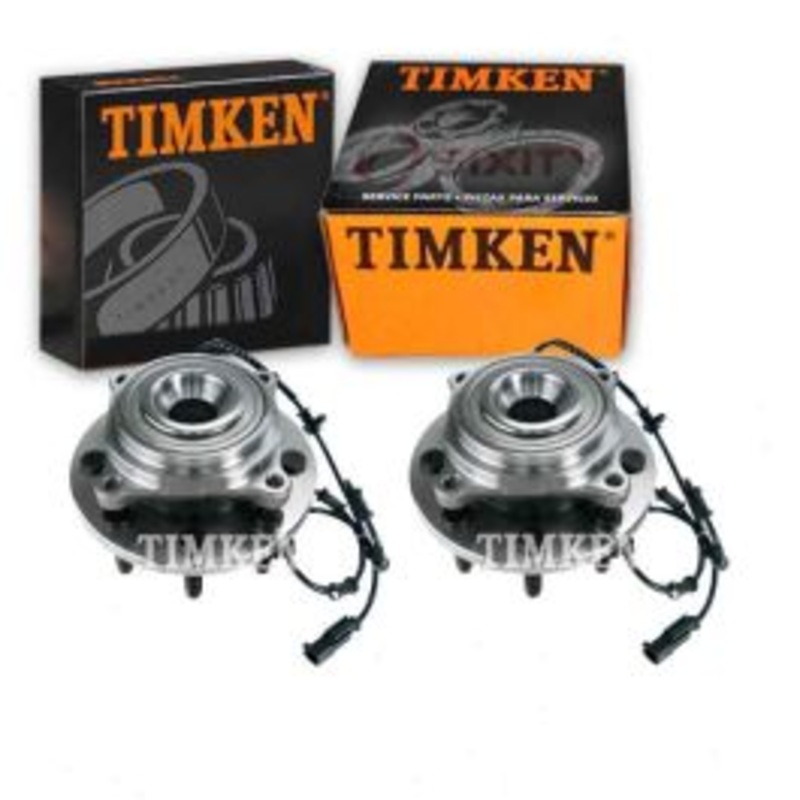 2 pc Timken Front Wheel Bearing Hub Assemblys for 2011 Ram 3500