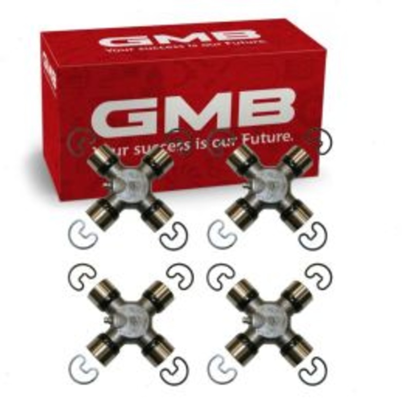 4 pc GMB Rear Half Shafts All Universal Joints for 2000-2002 Jaguar XKR