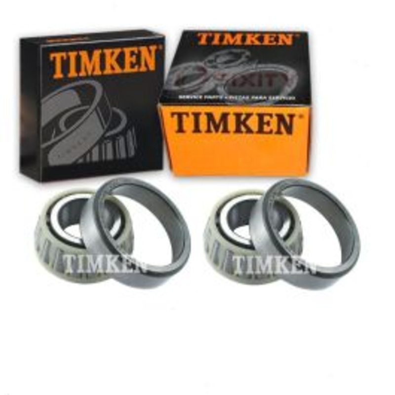 2 pc Timken Front Outer Wheel Bearing and Race Sets for 1982-1992 Chevrolet Camaro