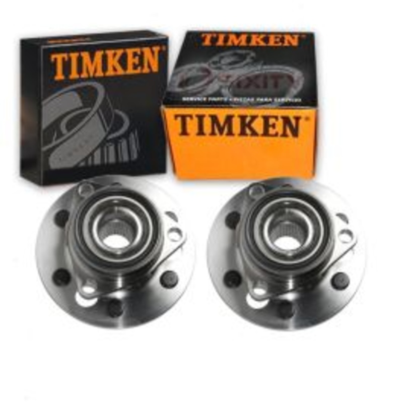 2 pc Timken Front Wheel Bearing Hub Assemblys for 1988-1994 GMC K2500