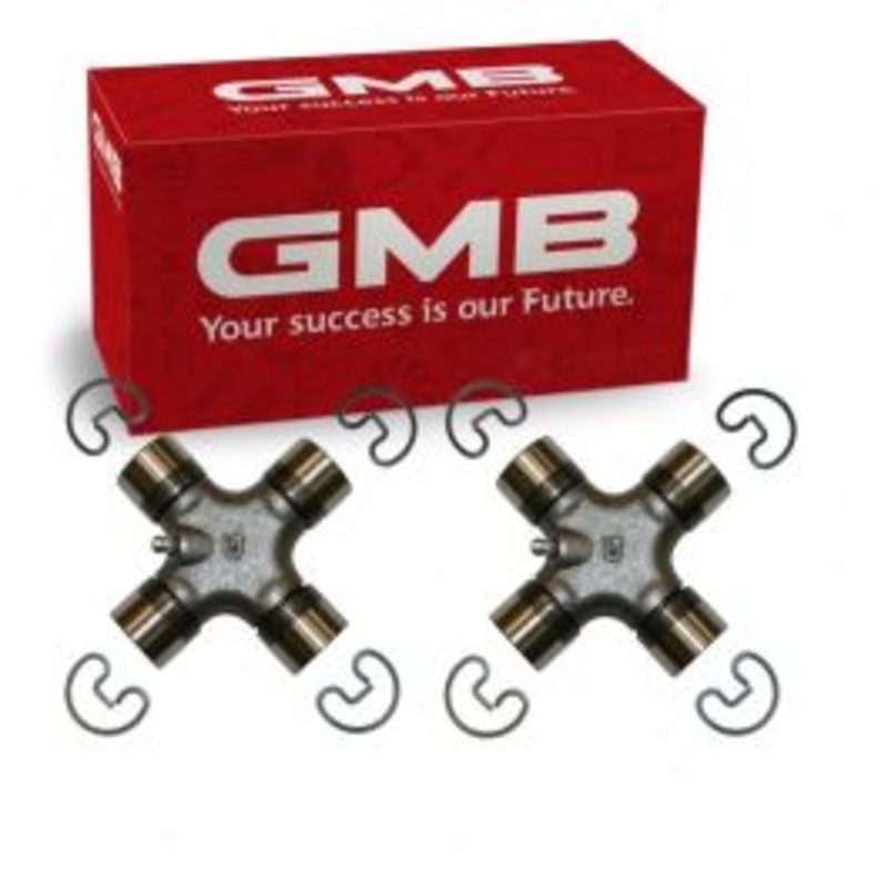 2 pc GMB Front Shaft All Universal Joints for 2007-2019 Toyota Tundra