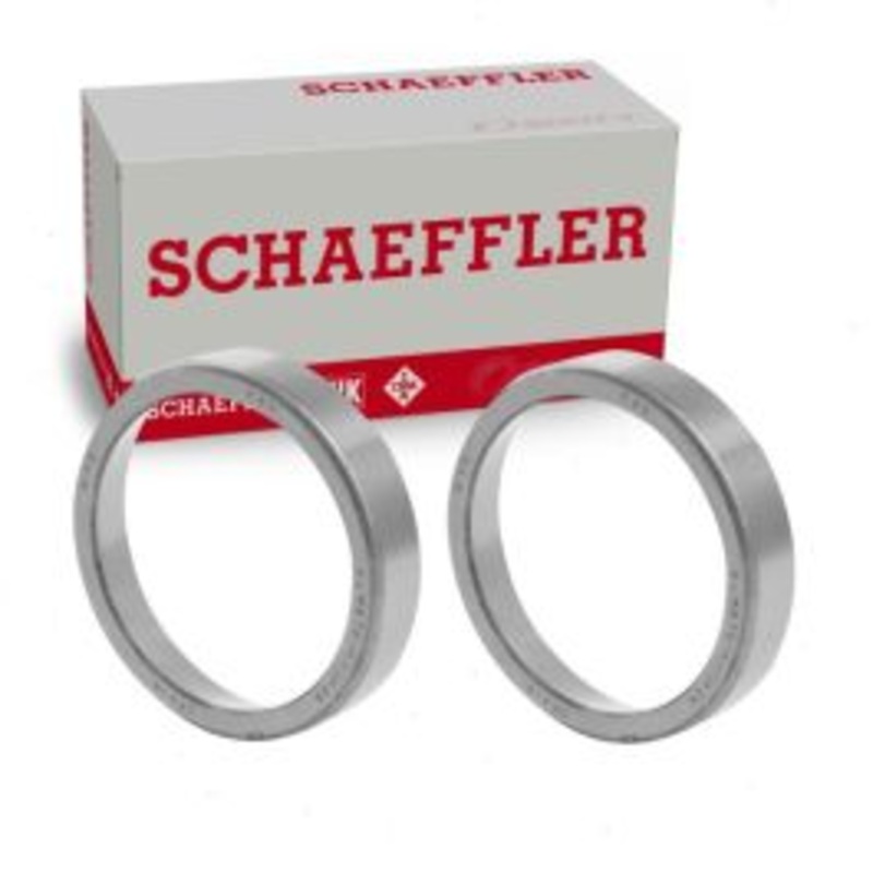 2 pc Schaeffler Front Inner Wheel Bearing Races for 1970-1988 Chevrolet Monte Carlo