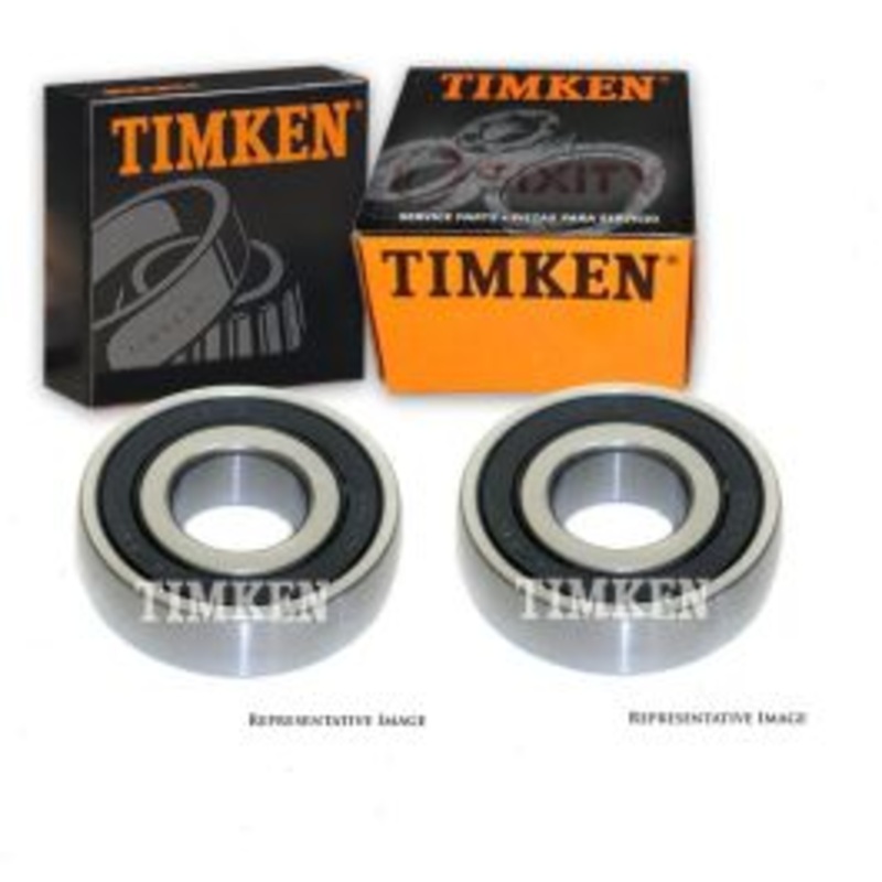 2 pc Timken Rear Rearward Transfer Case Output Shaft Bearings for 1971-1980 GMC Jimmy