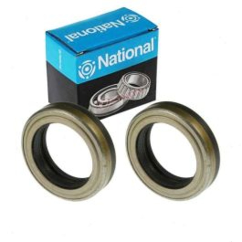 2 pc National Front Inner Axle Shaft Seals for 2010 Chevrolet Express 3500