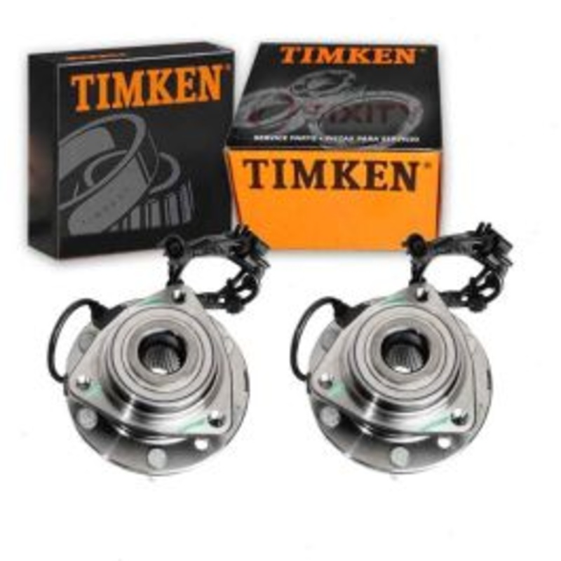 2 pc Timken Front Wheel Bearing Hub Assemblys for 2003-2008 Isuzu Ascender
