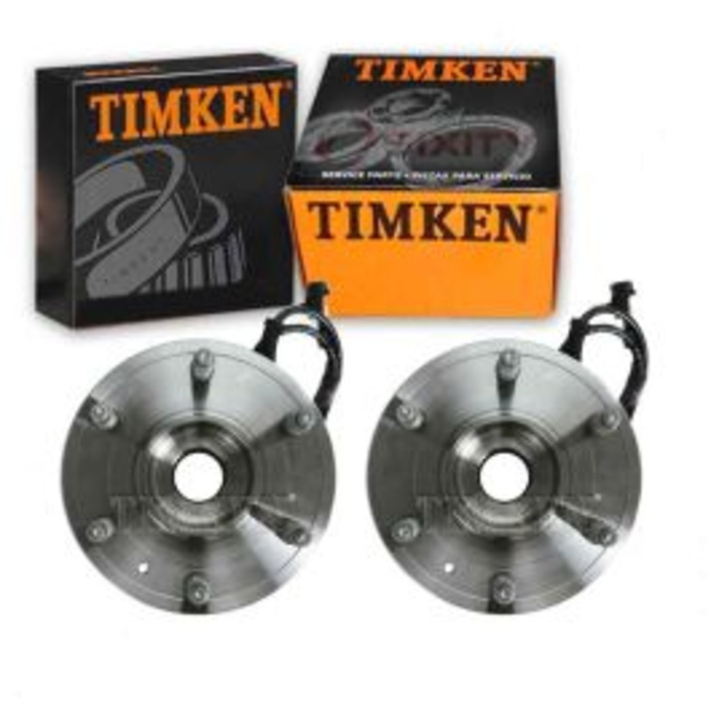 2 pc Timken Front Wheel Bearing Hub Assemblys for 2003-2014 GMC Savana 1500