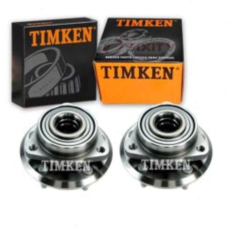 2 pc Timken Front Wheel Bearing Hub Assemblys for 2007-2009 Pontiac Torrent