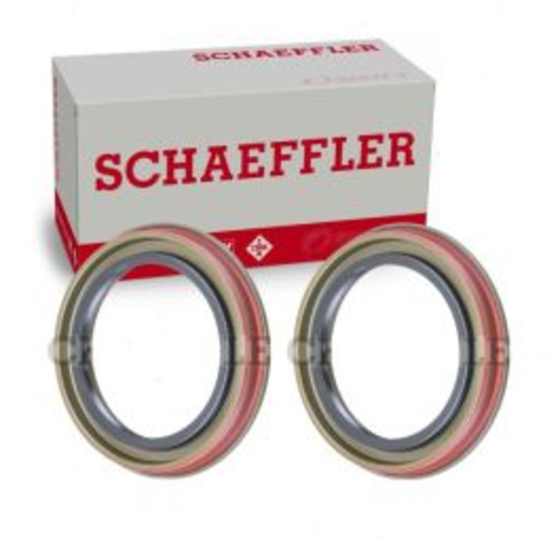 2 pc Schaeffler Rear Wheel Seals for 1984-1988 Dodge Mini Ram