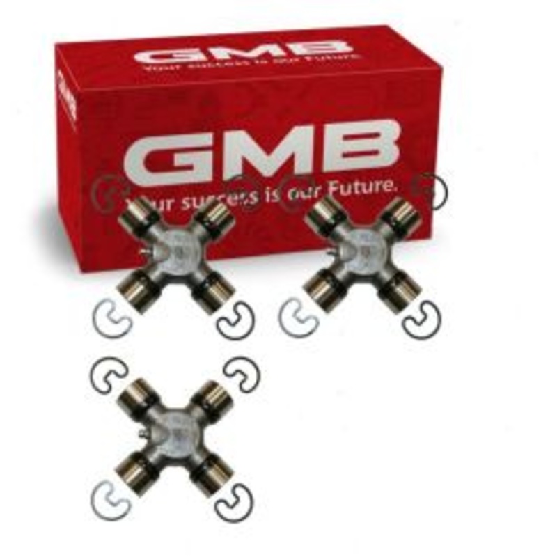 3 pc GMB Rear Shaft All Universal Joints for 1977-1978 Chevrolet K30