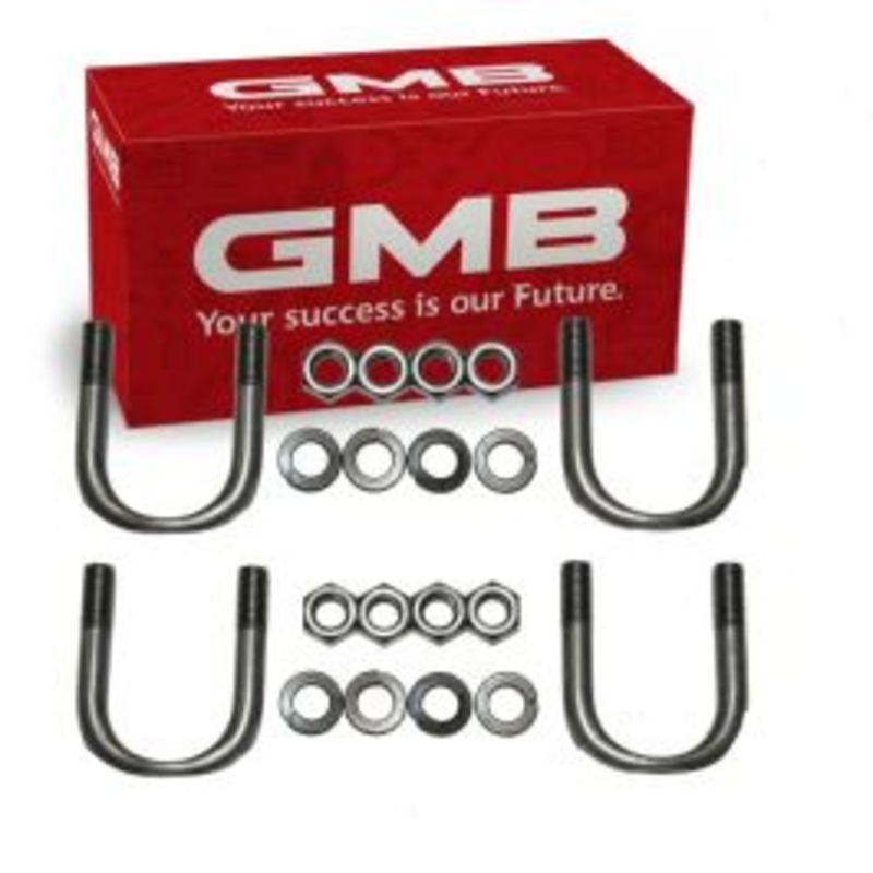 2 pc GMB Rear Shaft All Universal Joint U-Bolt Kit for 1956-1960 Ford Ranch Wagon